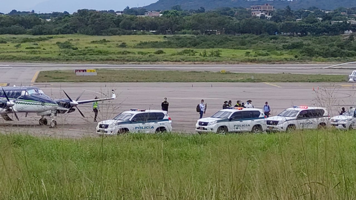 avión Venezolano en Cúcuta